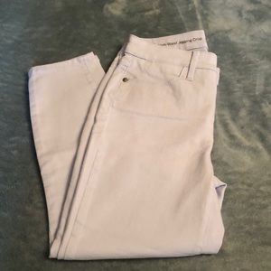 Talbots High waist jagging crop2P never worn LtBlu